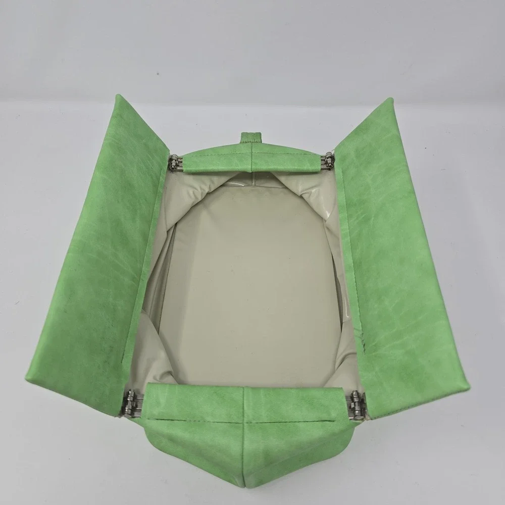 Vintage FLIP‎ TOP Valet Kit by ST. THOMAS Green 1970's Mid Century